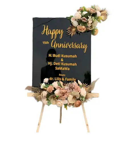 Papan Bunga Akrilik Balearjosari