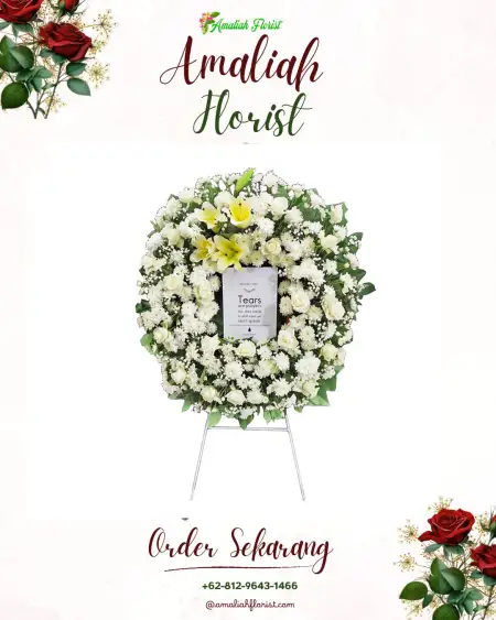 Krans Bunga Duka Balearjosari